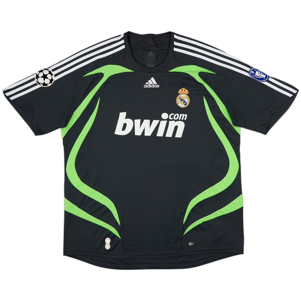 2007-08 Real Madrid CL Third Shirt - 6/10 - (XL)