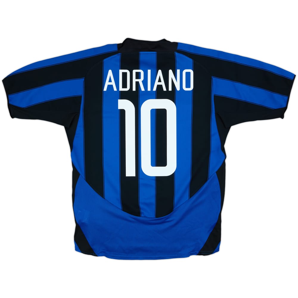 2003-04 Inter Milan Home Shirt Adriano #10 - 6/10 - (M)