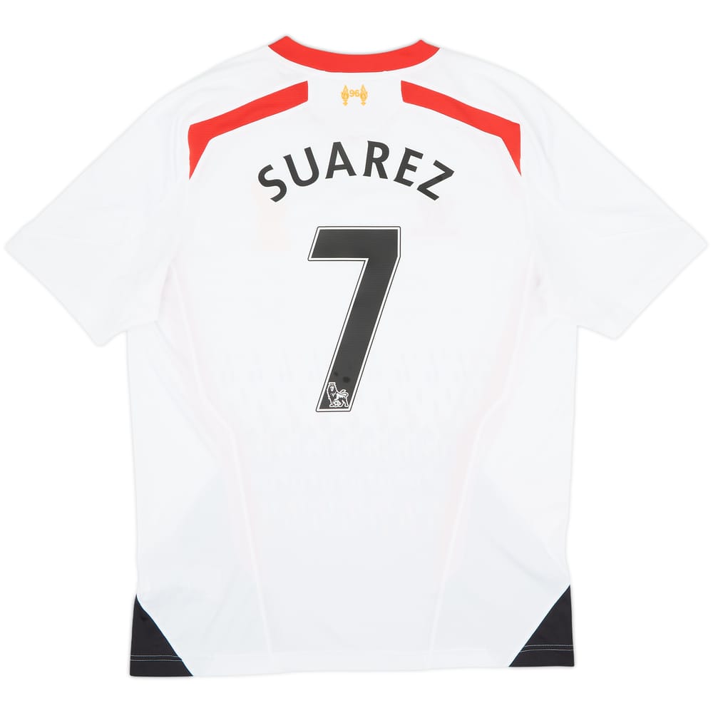 2013-14 Liverpool Away Shirt Suarez #7 - 8/10 - (L)