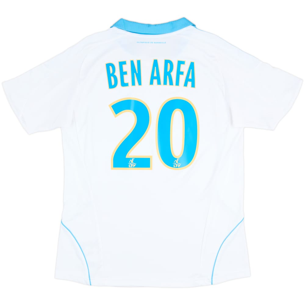 2008-09 Olympique Marseille Home Shirt Ben Arfa #20 - 6/10 - (L)
