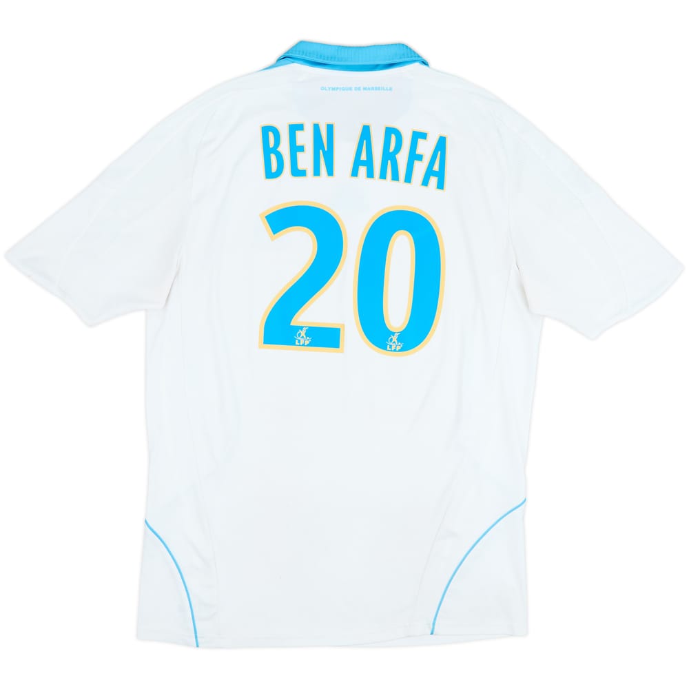2008-09 Olympique Marseille Home Shirt Ben Arfa #20 - 7/10 - (L)