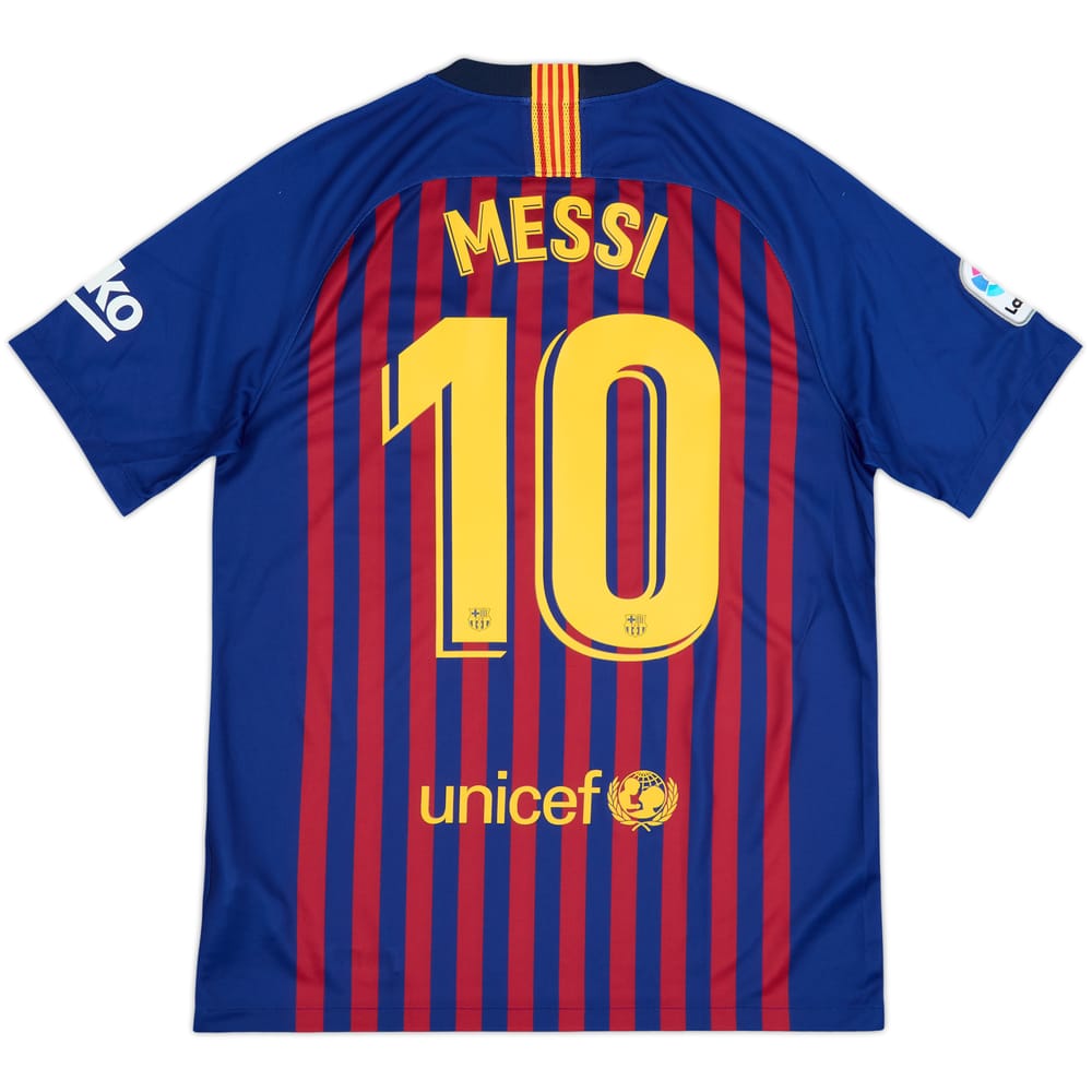 2018-19 Barcelona Local Camiseta Messi #10 - 8/10 - (M)