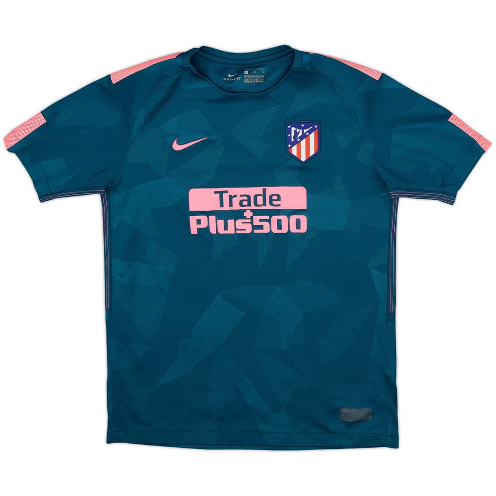 2017-18 Atletico Madrid Third Shirt - 8/10 - (L.Boys)
