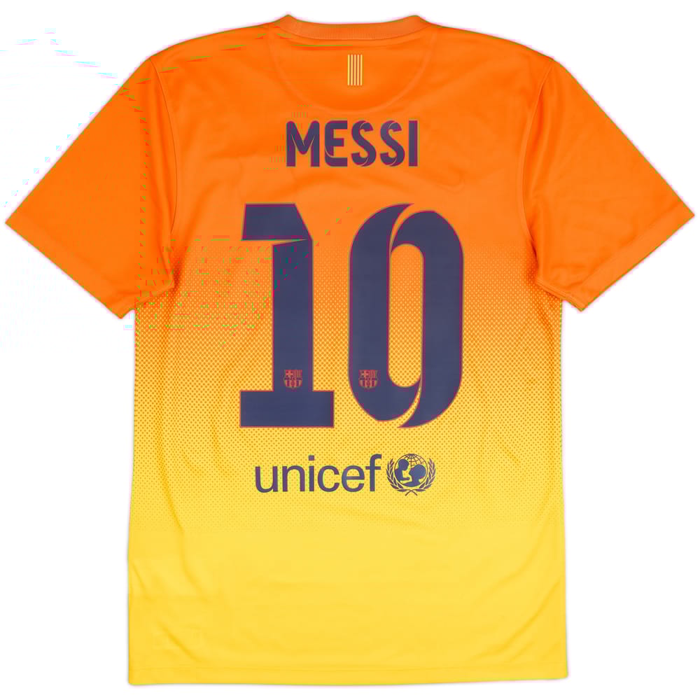 2012-13 Barcelona Basic Away Shirt Messi #10 - 8/10 - (S)