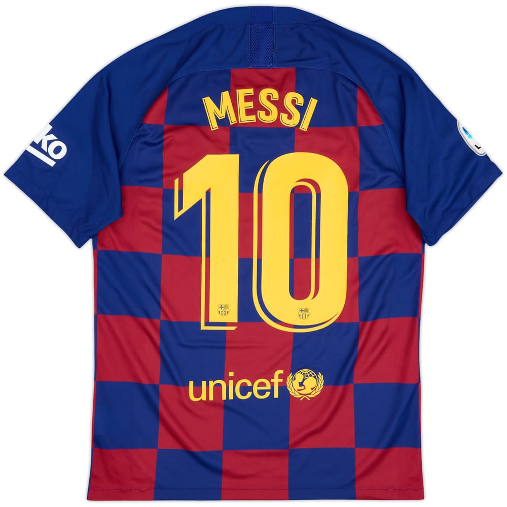 2019-20 Barcelona Home Shirt Messi #10 - 8/10 - (M)