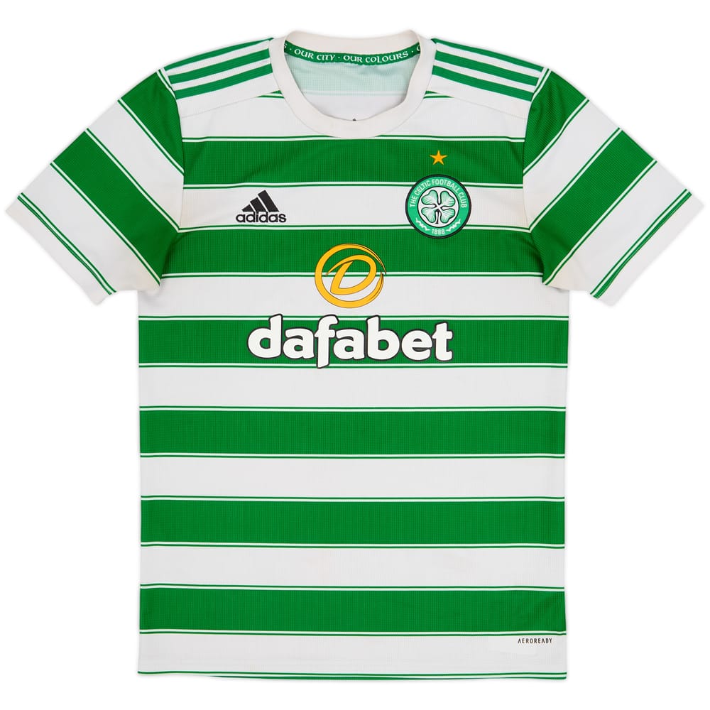 2021-22 Celtic Home Shirt - 7/10 - (S)