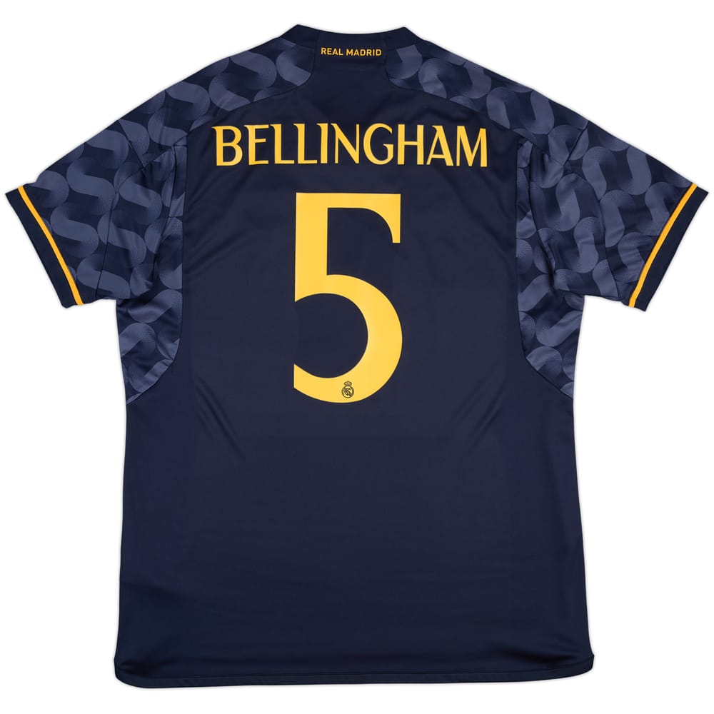 2023-24 Real Madrid Away Shirt Bellingham #5 - 10/10 - (XL)
