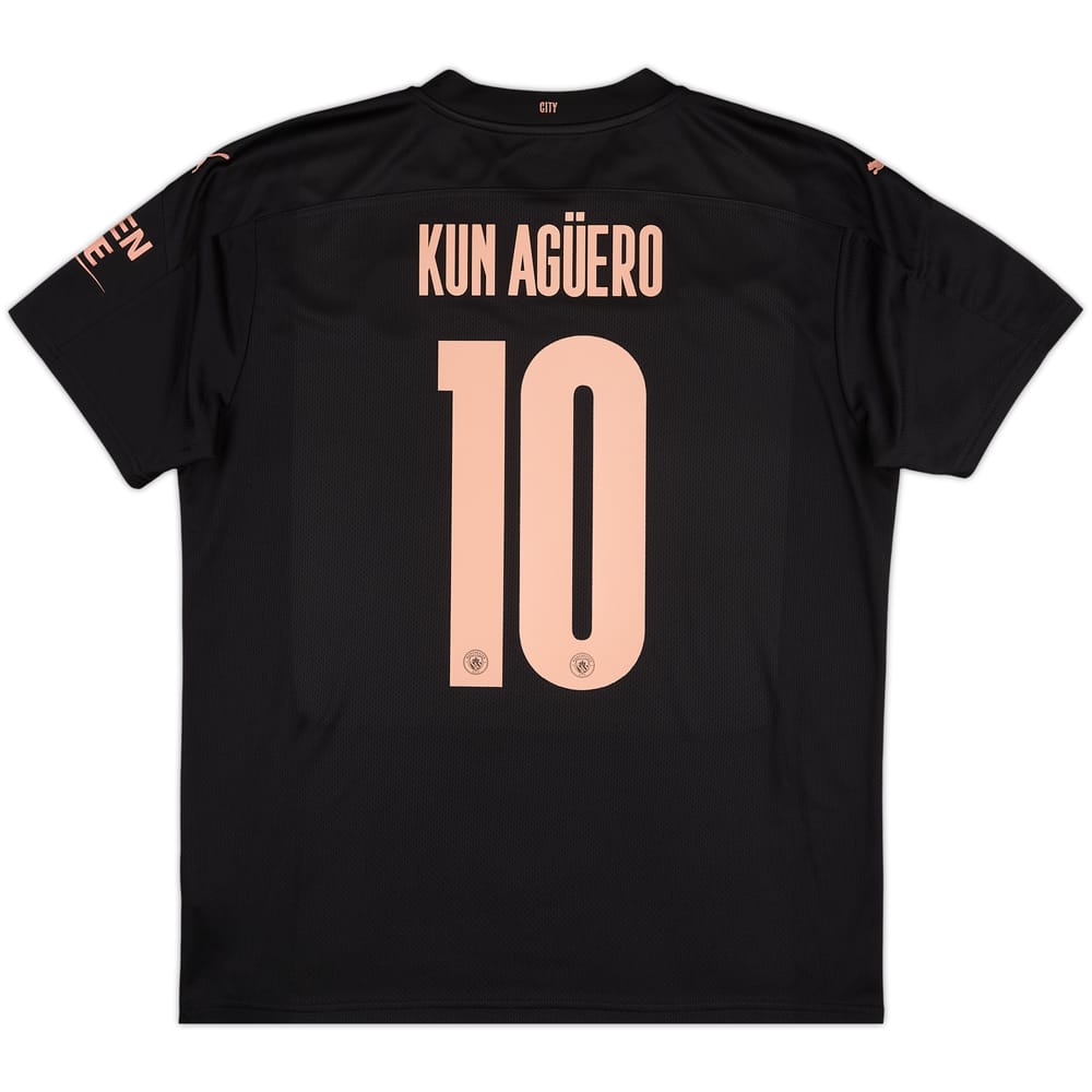 2020-21 Manchester City Camiseta Visitante Kun Aguero #10 - 9/10 - (XL)