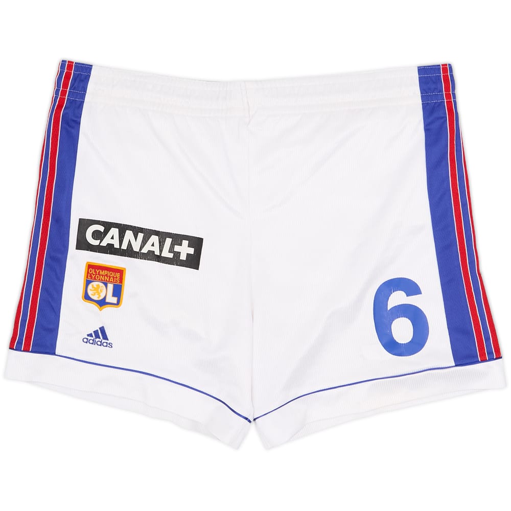 1999-00 Lyon Player Issue Home Shorts #6 - 4/10 - (L)