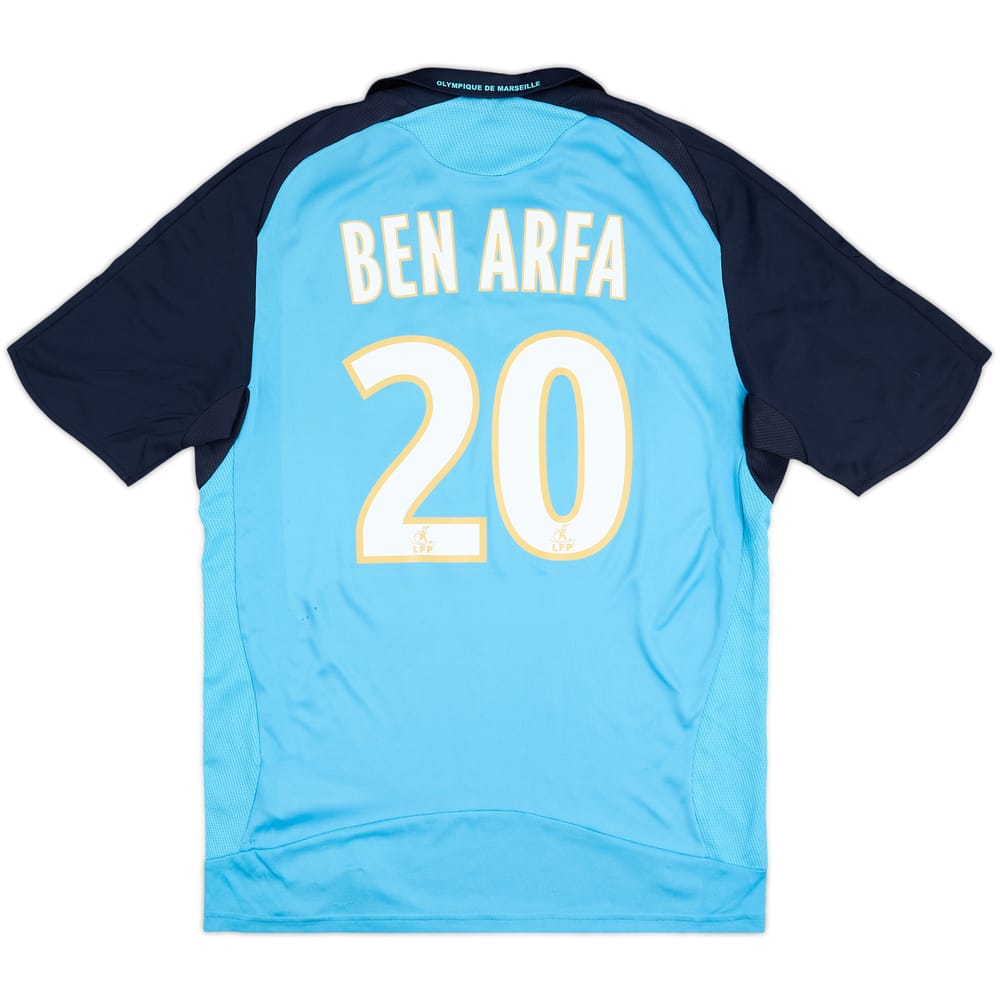 2008-09 Olympique Marseille Away Shirt Ben Arfa #20 - 7/10 - (L)