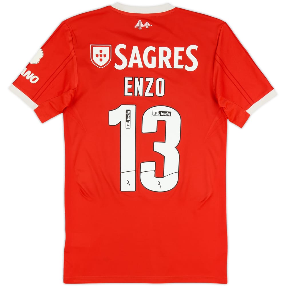 2022-23 Benfica Home Shirt Enzo #13 - 6/10 - (XS)