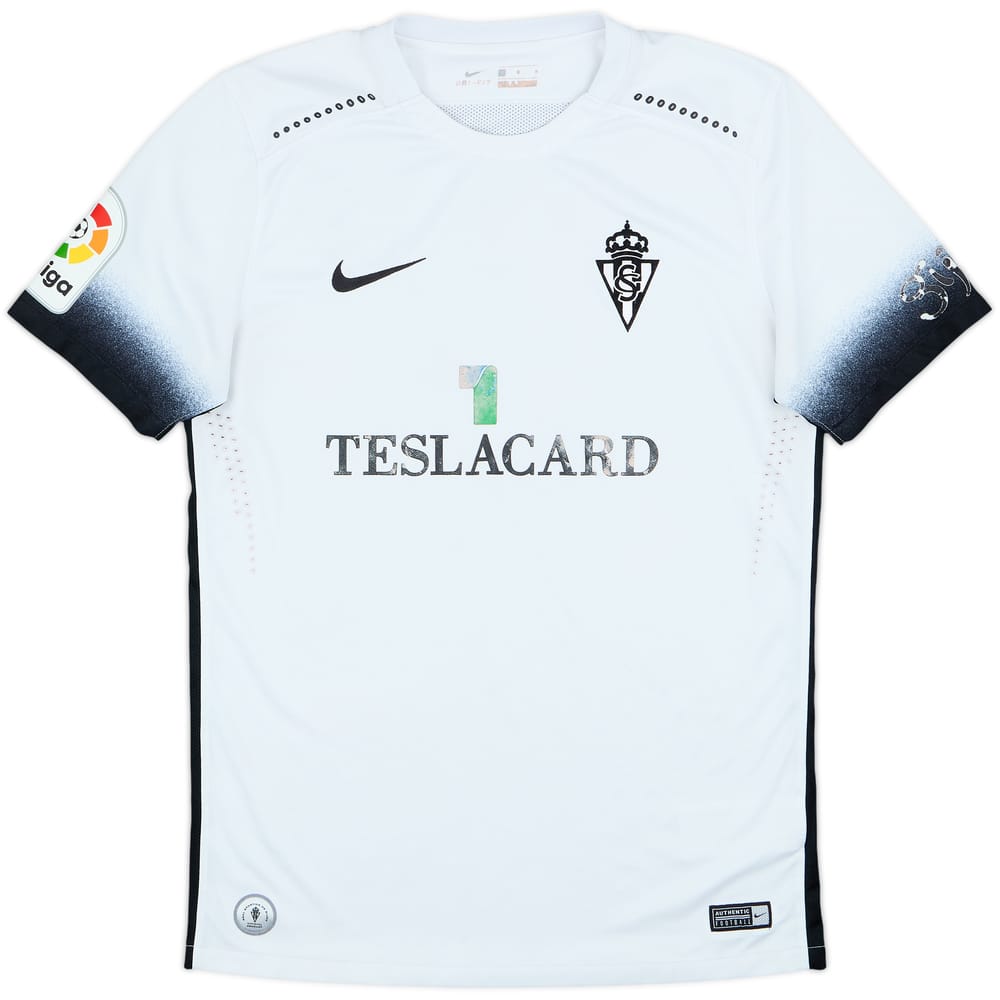 2017-18 Sporting Gijon Away Shirt - 5/10 - (M)