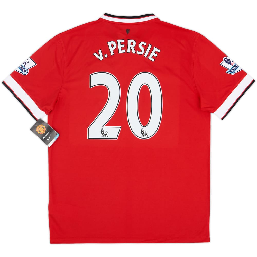 2014-15 Manchester United Home Shirt V.Persie #20 (L)