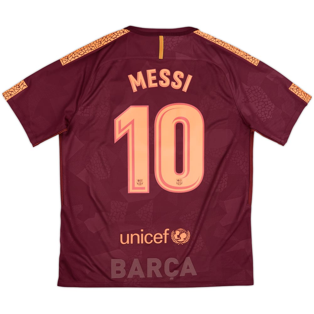 2017-18 Barcelona Third Shirt Messi #10 - 10/10 - (L)
