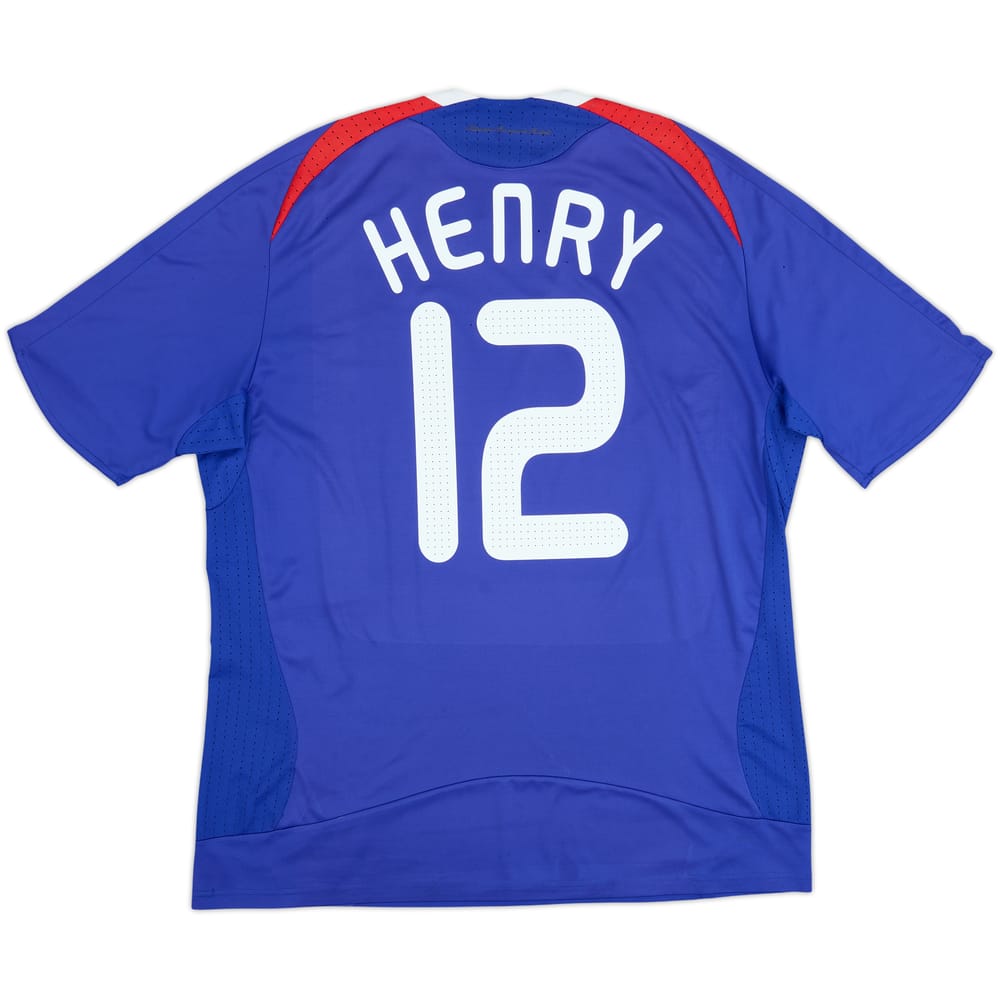 2007-08 France Home Shirt Henry #12 - 4/10 - (XL)