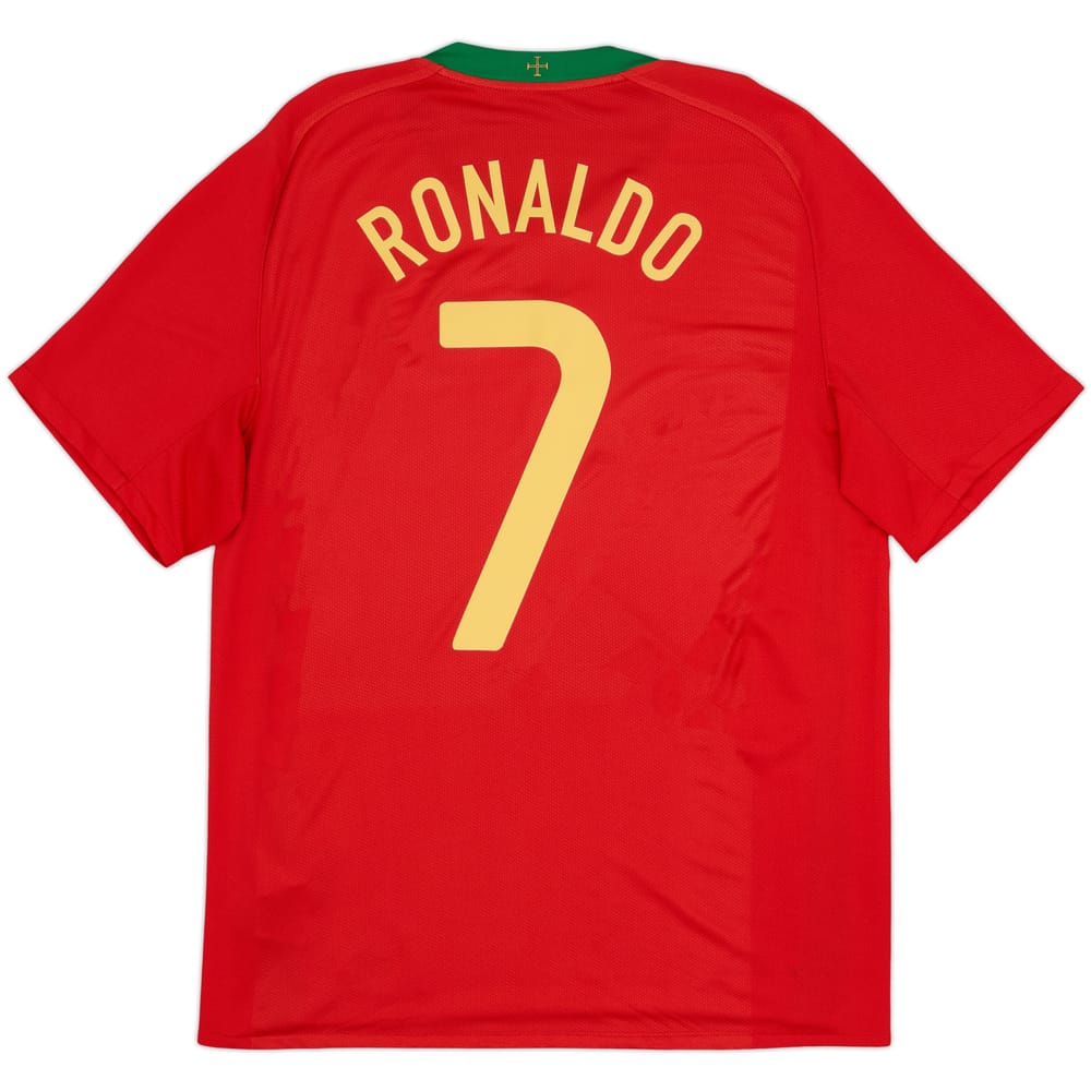 Camiseta de local de Portugal 2008-10 Ronaldo #7 - 6/10 - (M)