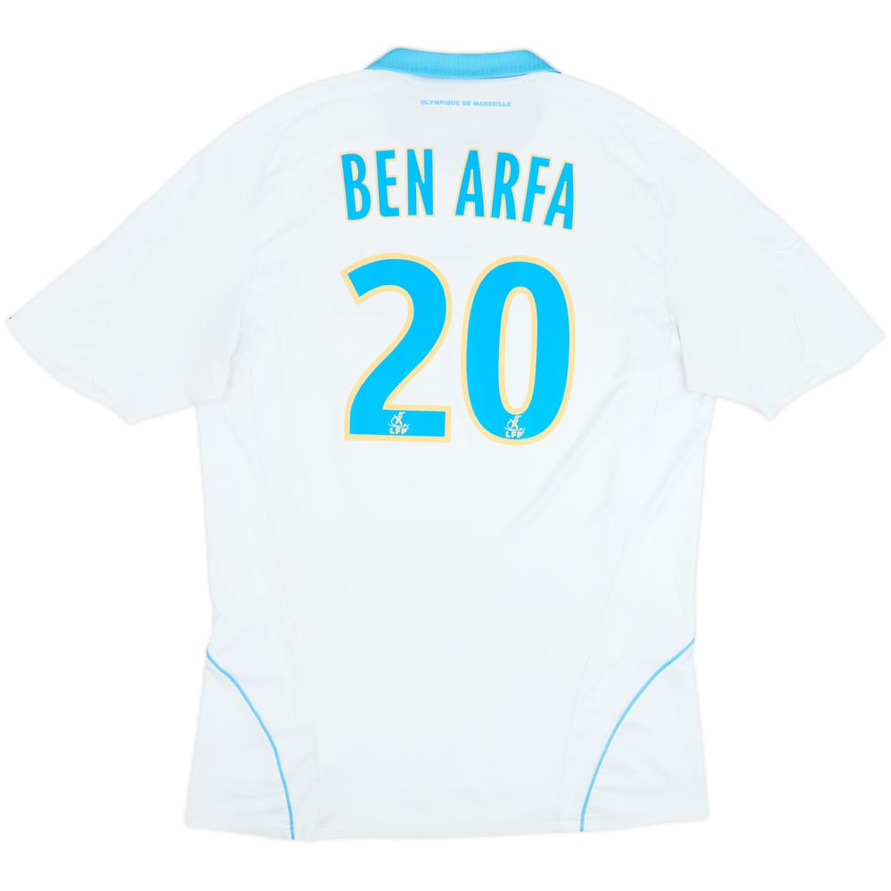 2008-09 Olympique Marseille Home Shirt Ben Arfa #20 - 5/10 - (XL)