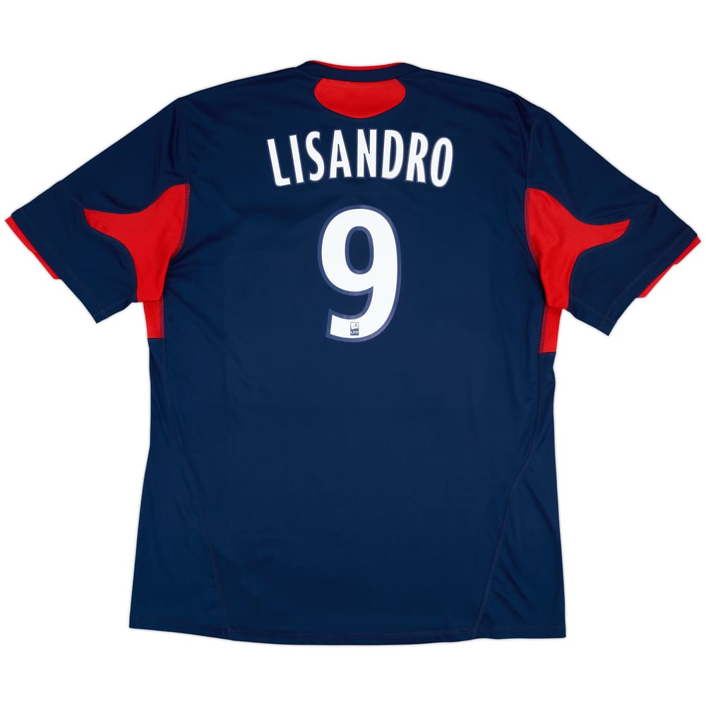 2010-11 Lyon Third Shirt Lisandro #9 - 6/10 - (XL)
