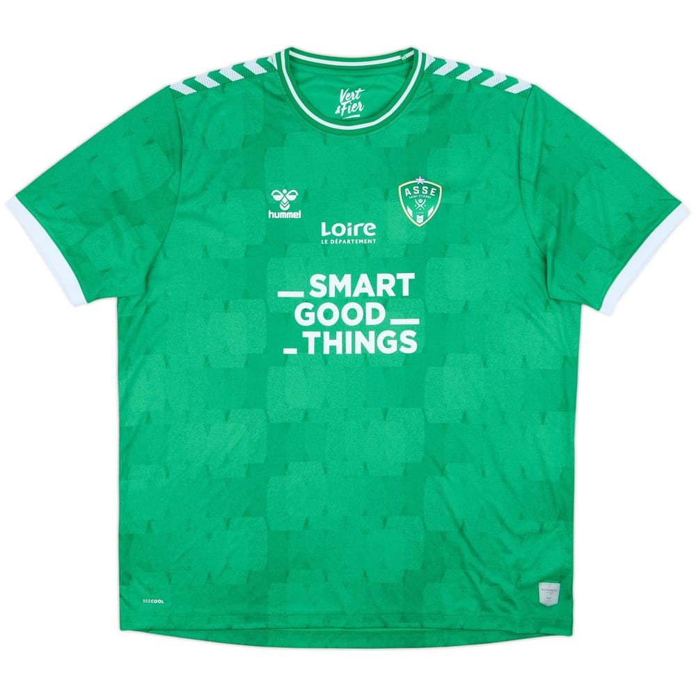 2023-24 Saint Etienne Home Shirt - 10/10 - (4XL)