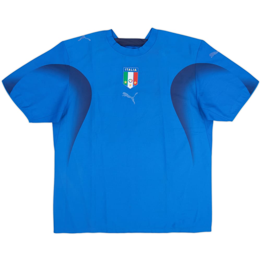2006 Italy Home Shirt - 4/10 - (L)