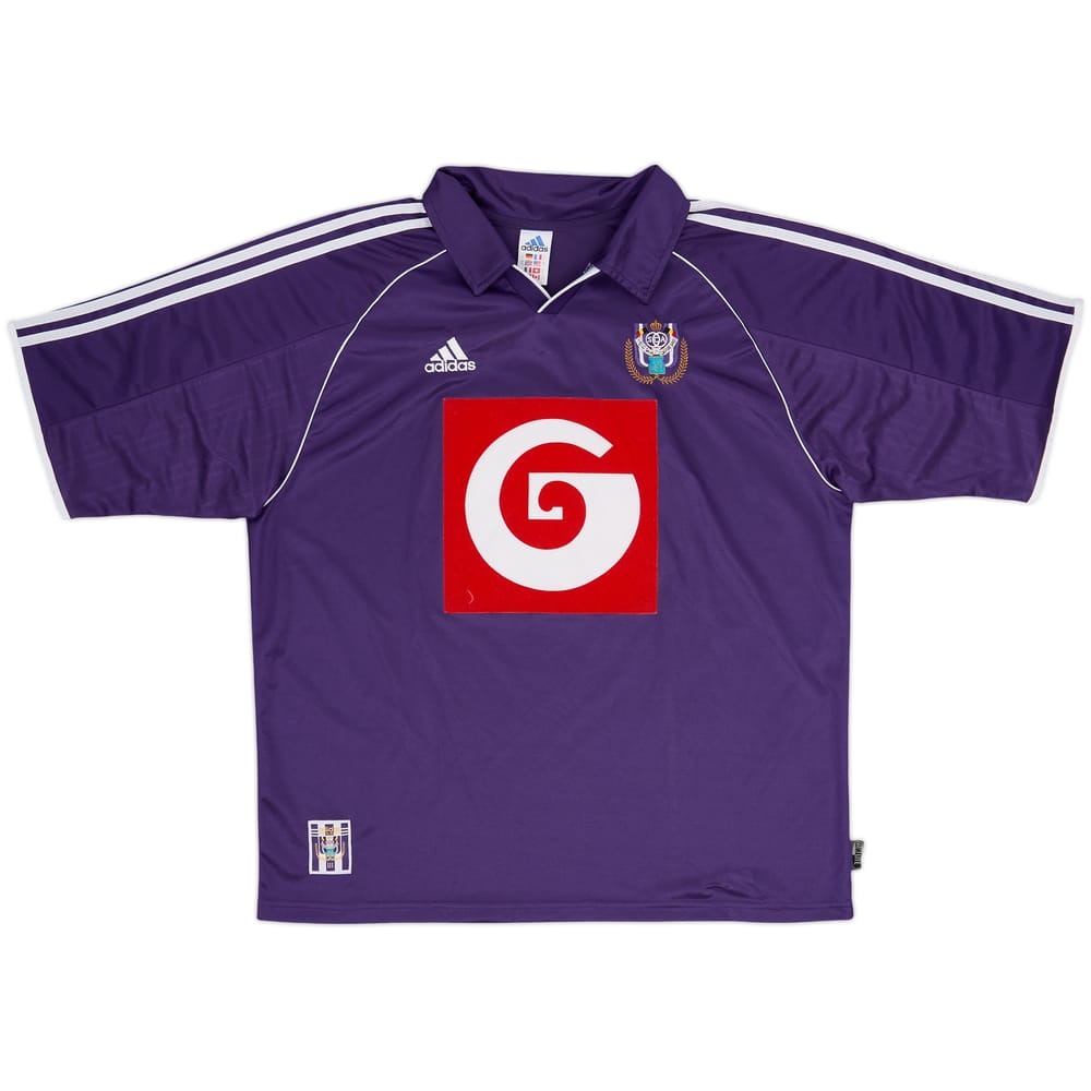 Camiseta de visitante del Anderlecht 1999-00 T.Haagen #10 - 9/10 - (XL)