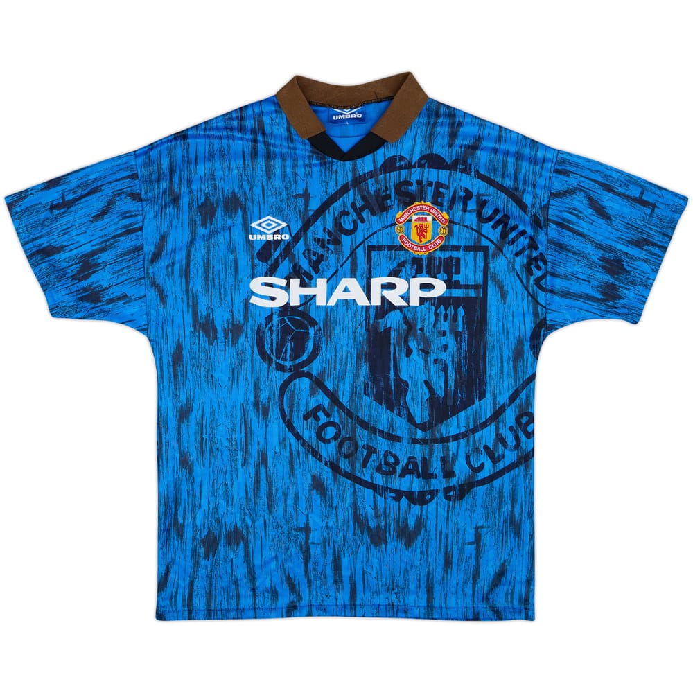 1992-93 Manchester United Away Shirt - 6/10 - (L)