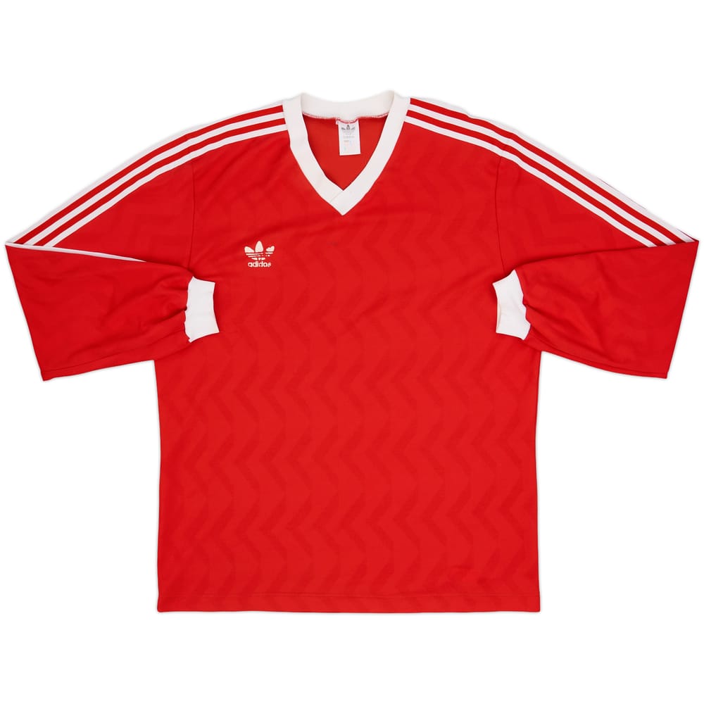 1980s adidas Template L/S Shirt - 5/10 - (XL)