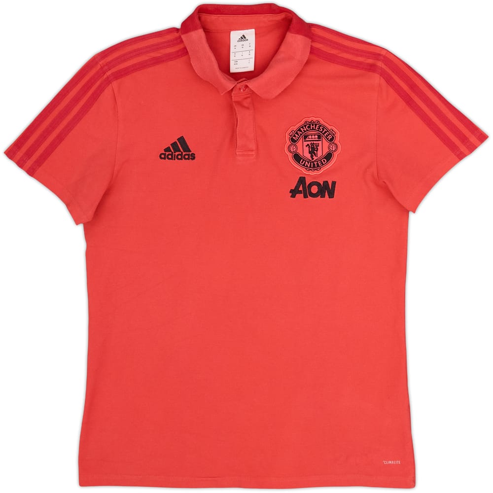 2018-19 Manchester United adidas Polo Shirt - 7/10 - (M)
