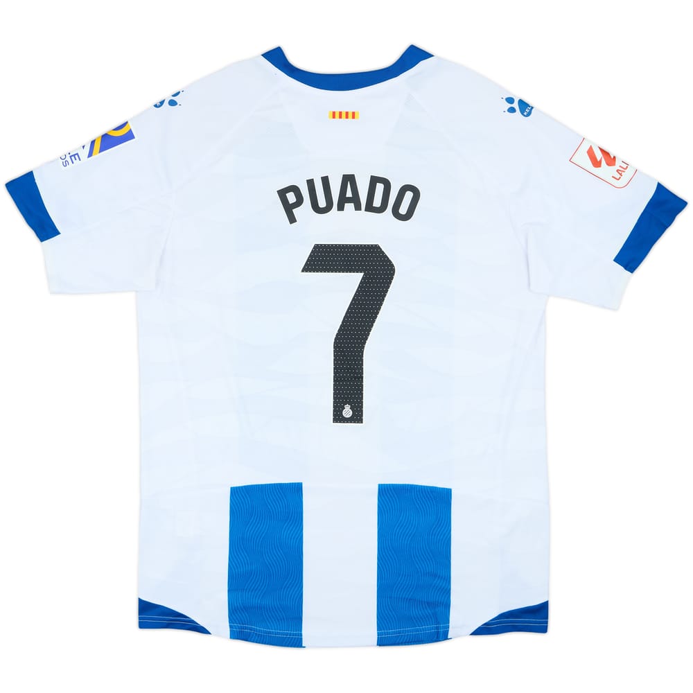 2023-24 Espanyol Home Shirt Puado #7 - 7/10 - (XXL)