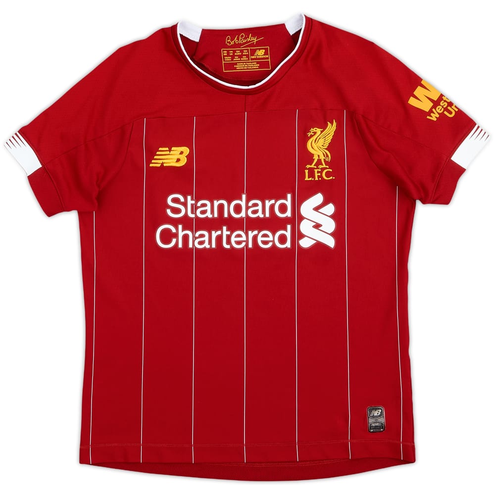 2019-20 Liverpool Home Shirt - 9/10 - (M.Boys)
