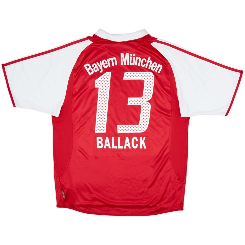 Camiseta de local del Bayern Munich 2004-05 Ballack #13 - 5/10 - (L)
