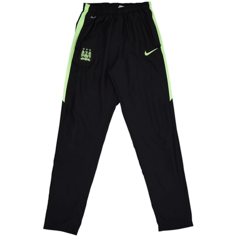 2015-16 Manchester City Nike Track Pants/Bottoms - 8/10 - (M)