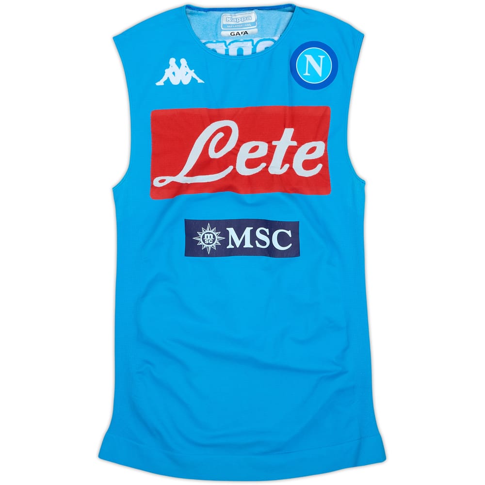 2019-20 Napoli Kappa Training Vest - 7/10 - (3XL|4XL)