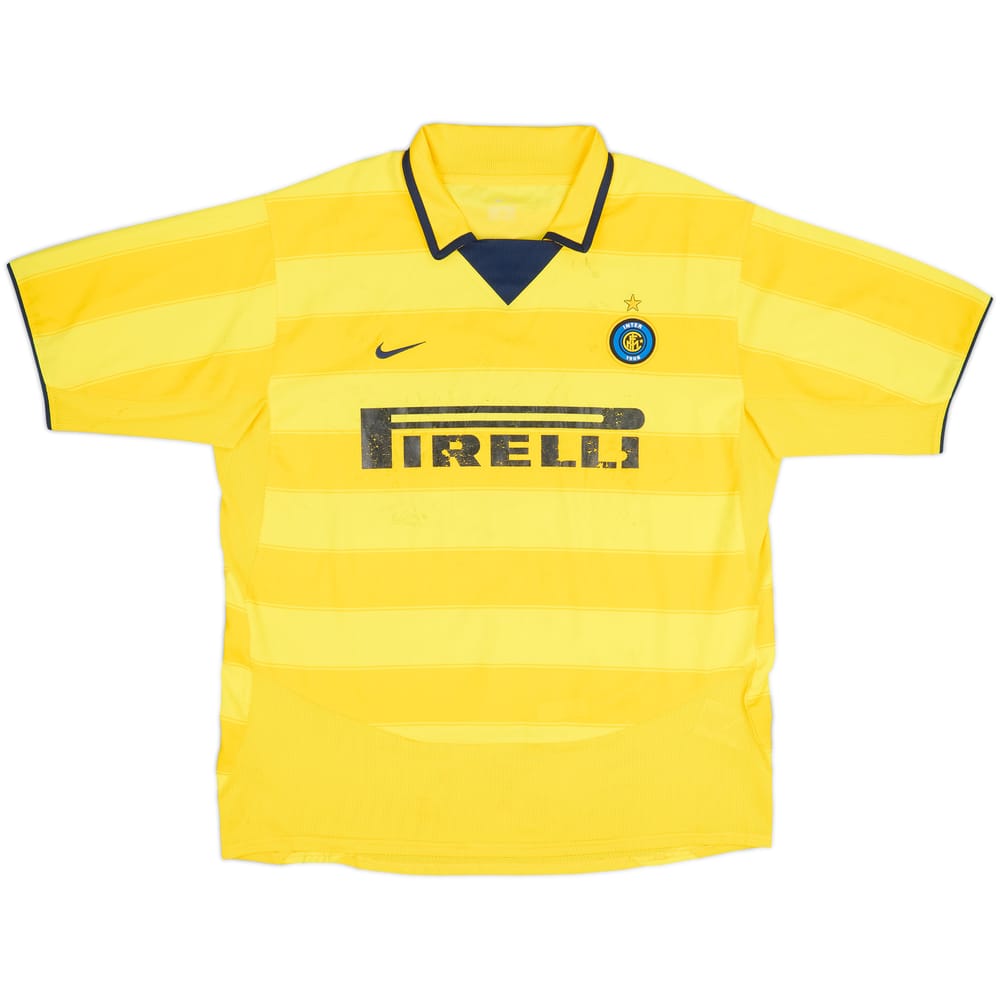 2003-04 Inter de Milán Camiseta Visitante - 5/10 - (XL)