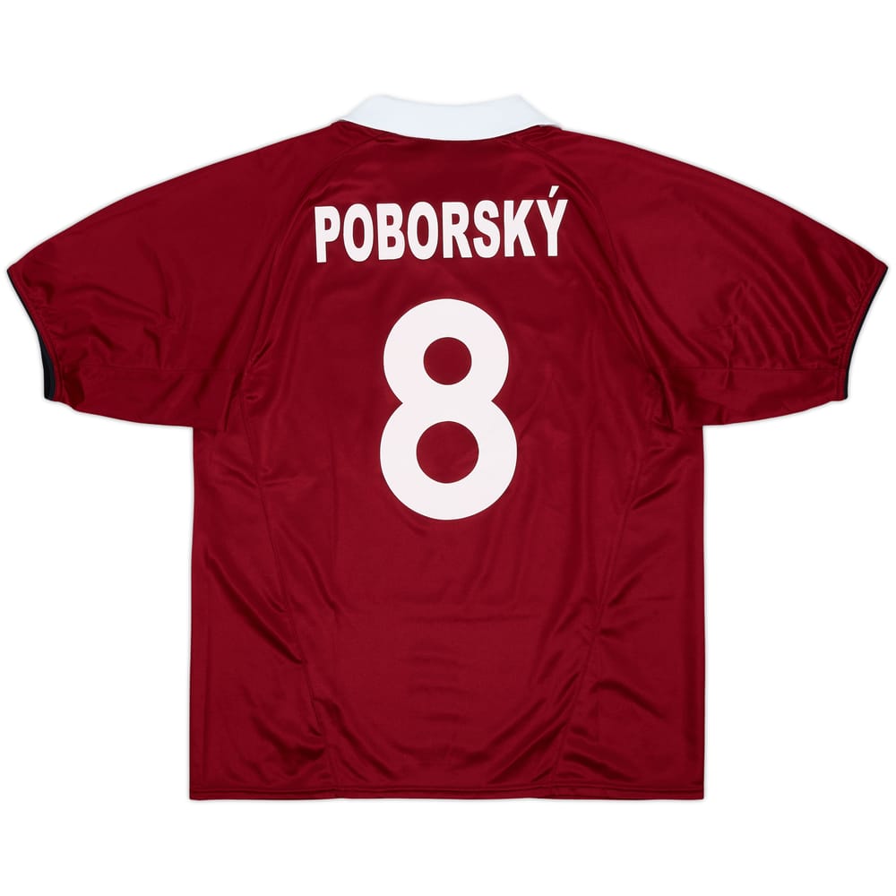 2004-05 Sparta Prague Basic Home Shirt Poborsky #8 - 8/10 - (L)