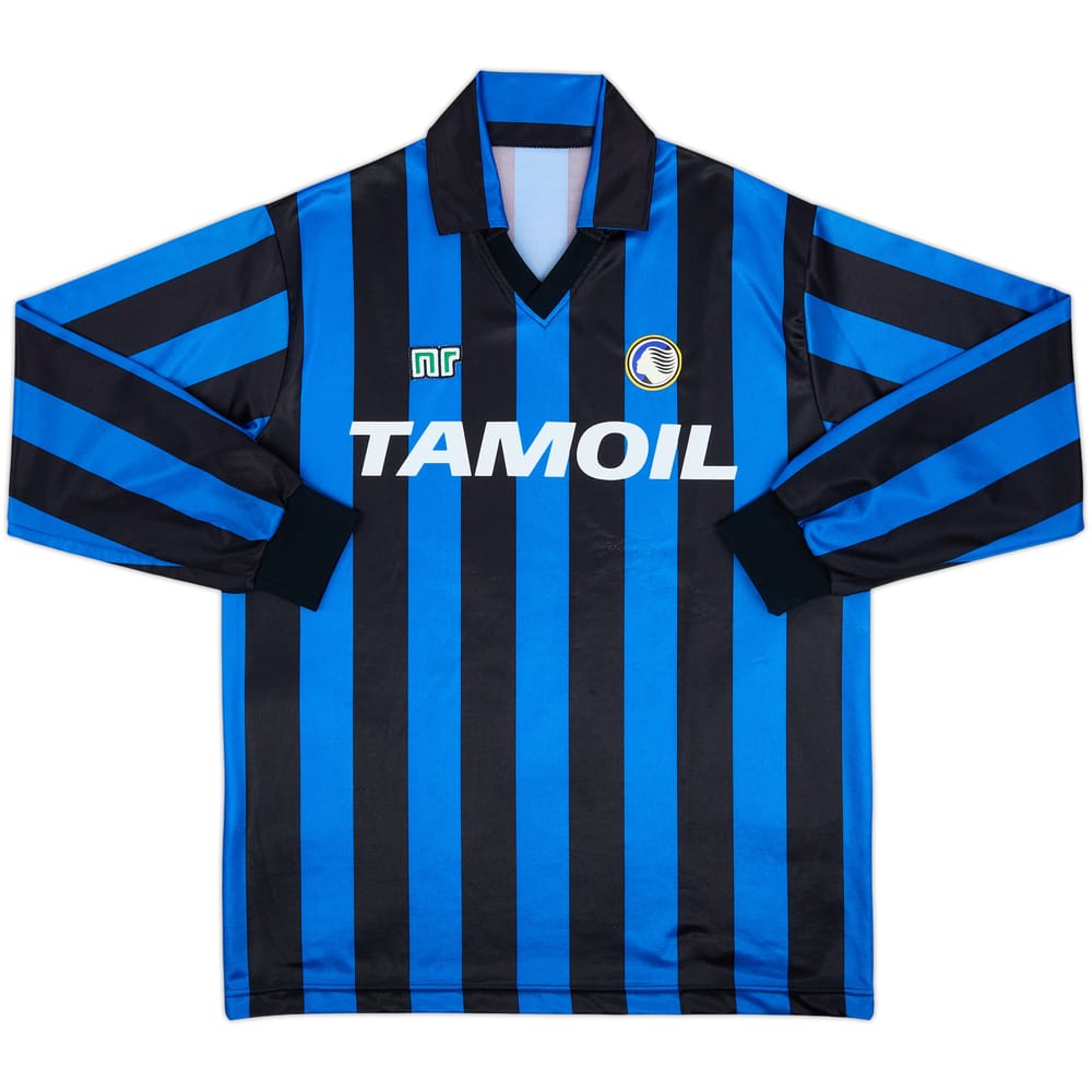 1990-91 Atalanta Home L/S Shirt - 8/10 - (XL)