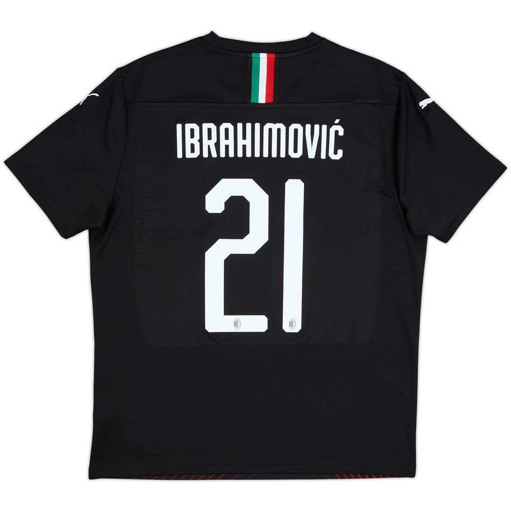 2019-20 AC Milan Third Shirt Ibrahimovic #21 - 7/10 - (L)