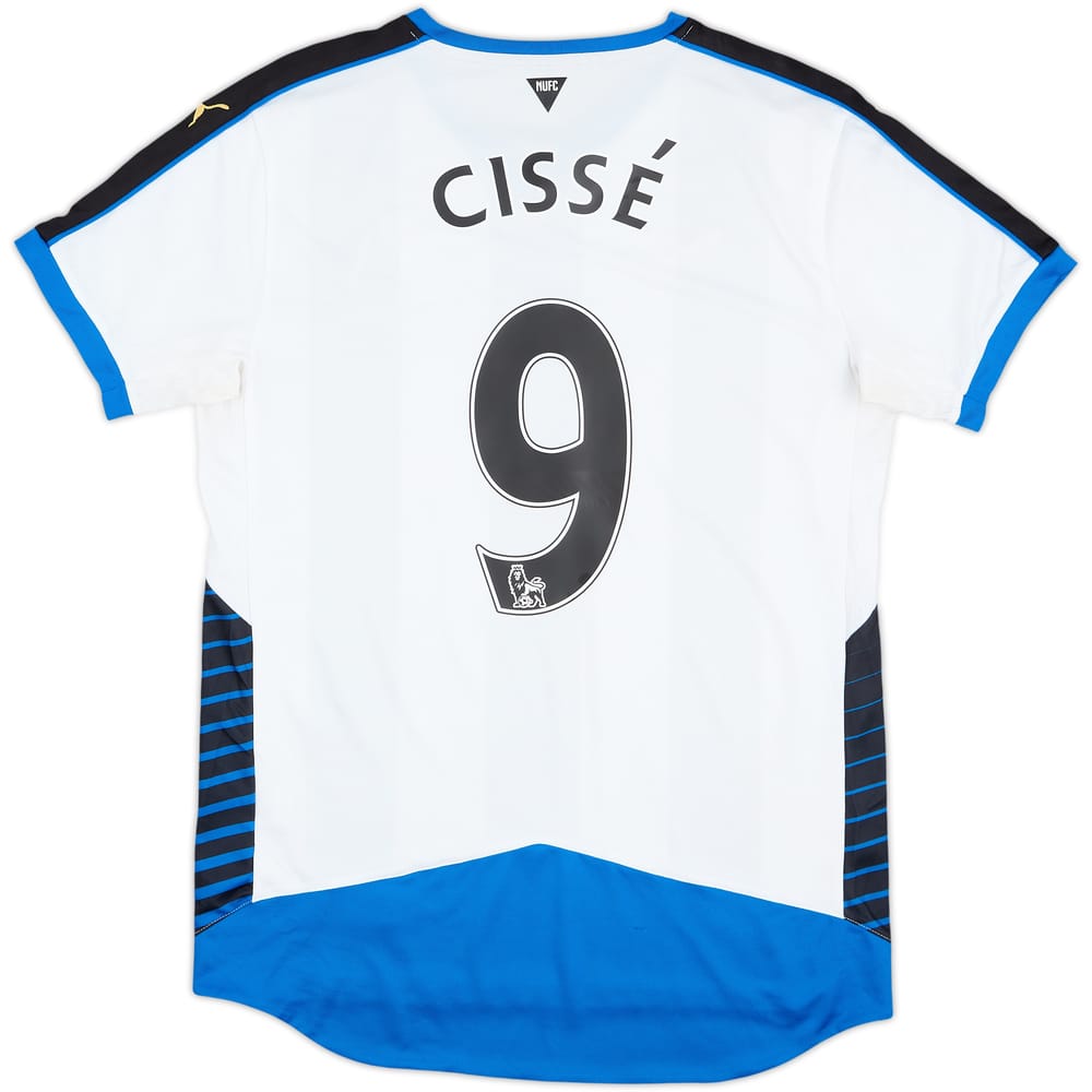 2015-16 Newcastle Home Shirt Cisse #9 - 6/10 - (M)