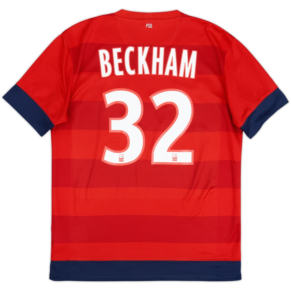 2012-13 Paris Saint-Germain Away Shirt Beckham #32 - 6/10 - (M)