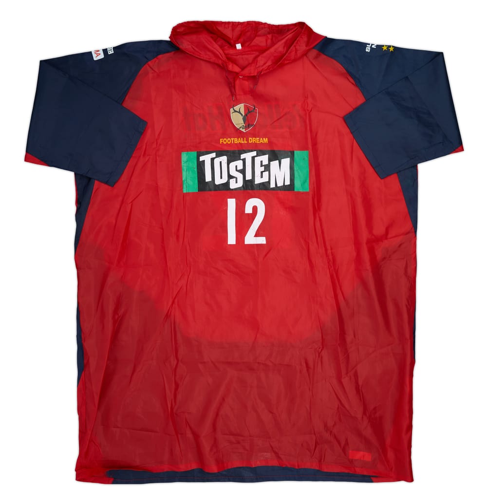 2000s Kashima Antlers Player Issue Poncho #12 - 6/10 - (One Size)