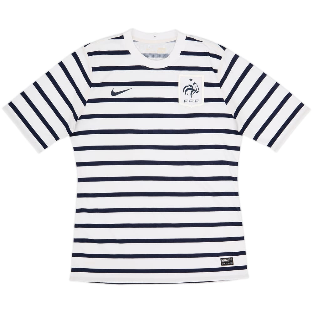 2011-12 France Authentic Away Shirt - 8/10 - (L)