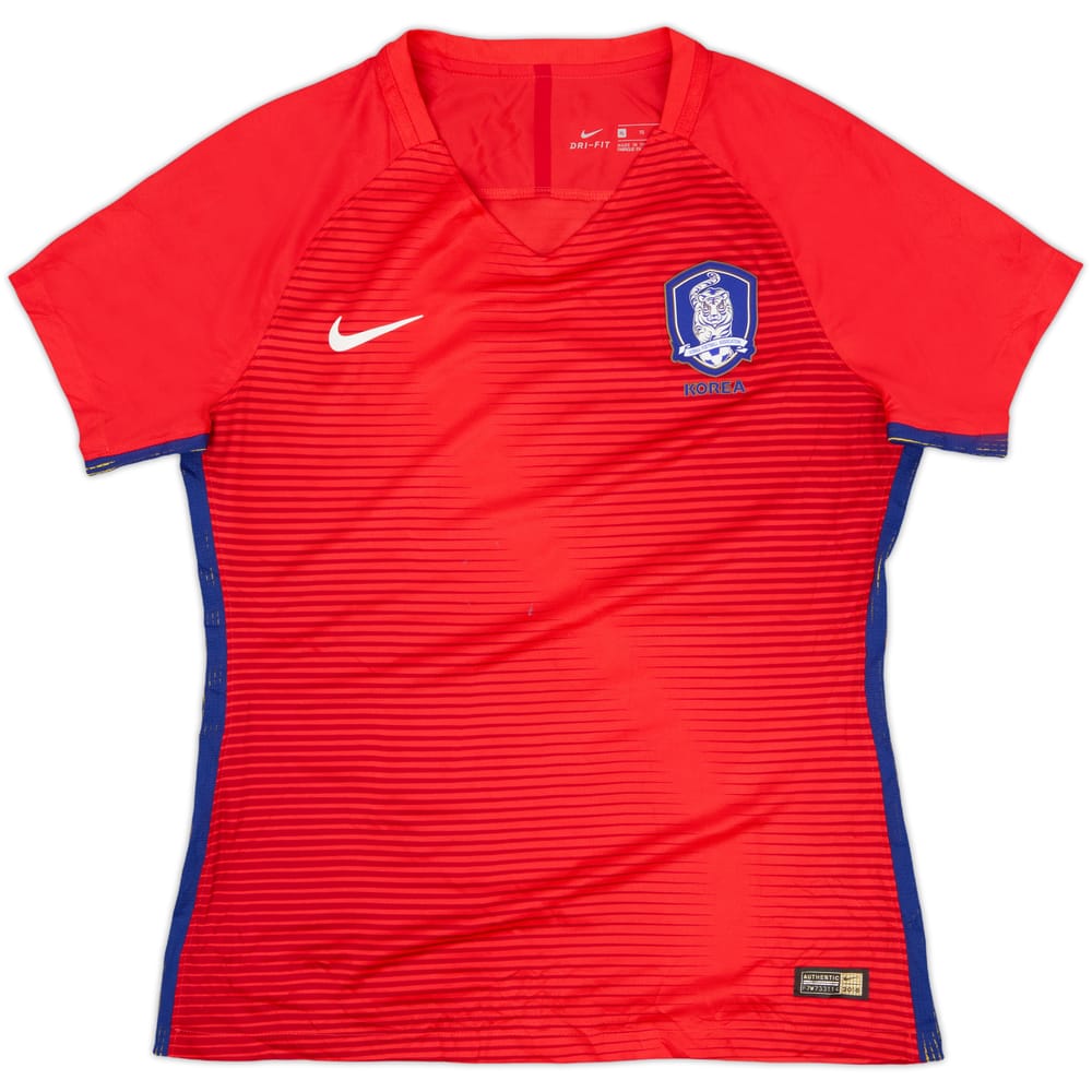 2016-17 South Korea Authentic Home Shirt - 6/10 - (Women's XL)