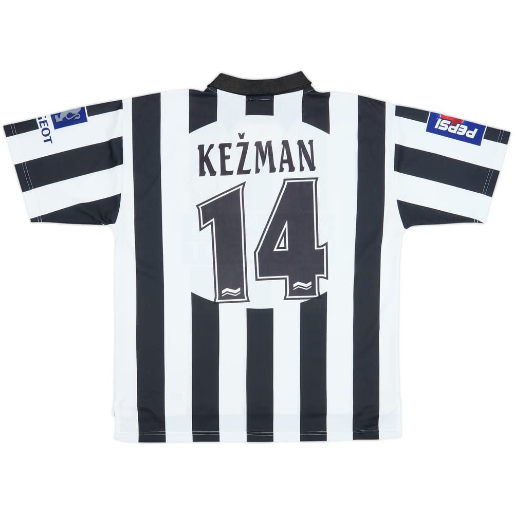 Camiseta de local del Partizan Belgrade 2001-02 Kezman #14 - 6/10 - (L)