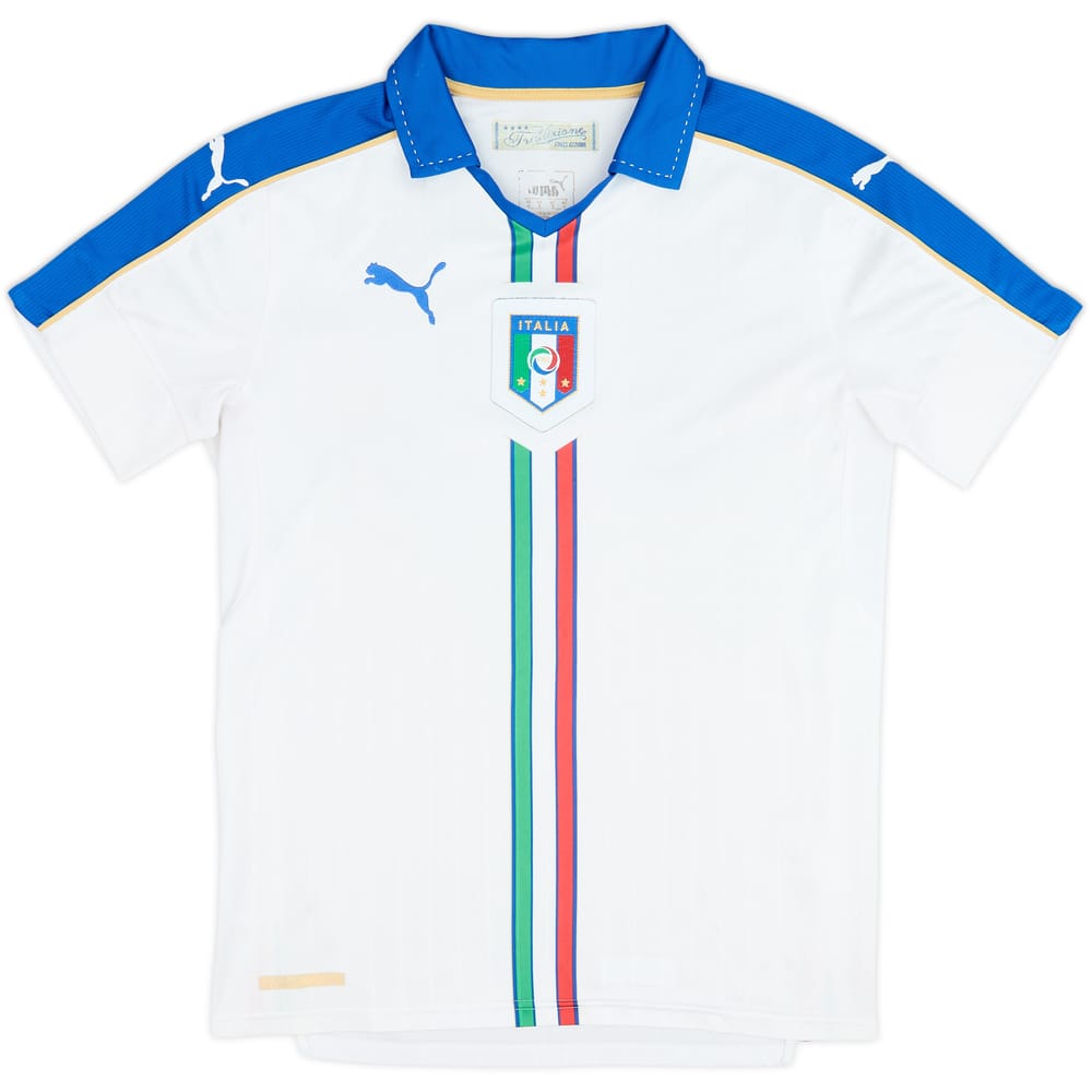 2016-17 Italy Away Shirt - 7/10 - (S)