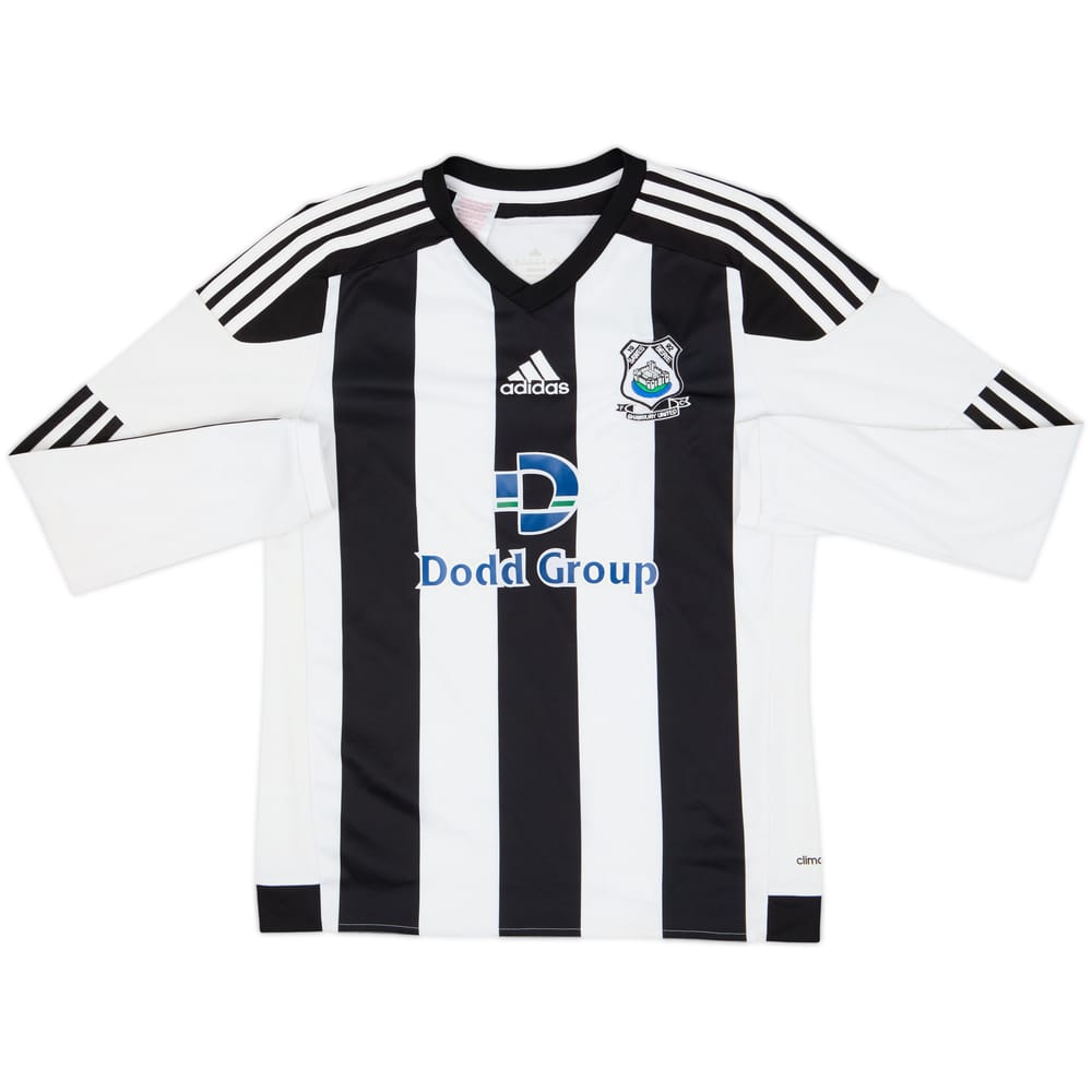 2016-17 adidas Template L/S Shirt - 5/10 - (L.Boys)