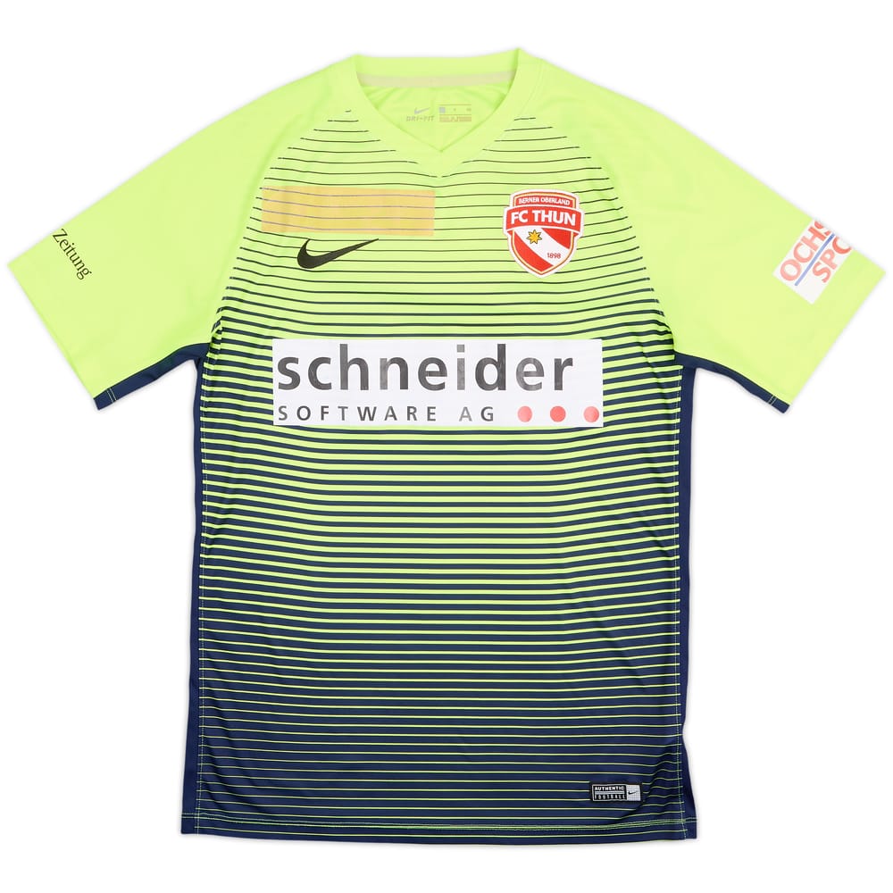 Camiseta de visitante del FC Thun 2017-18 - 6/10 - (S)