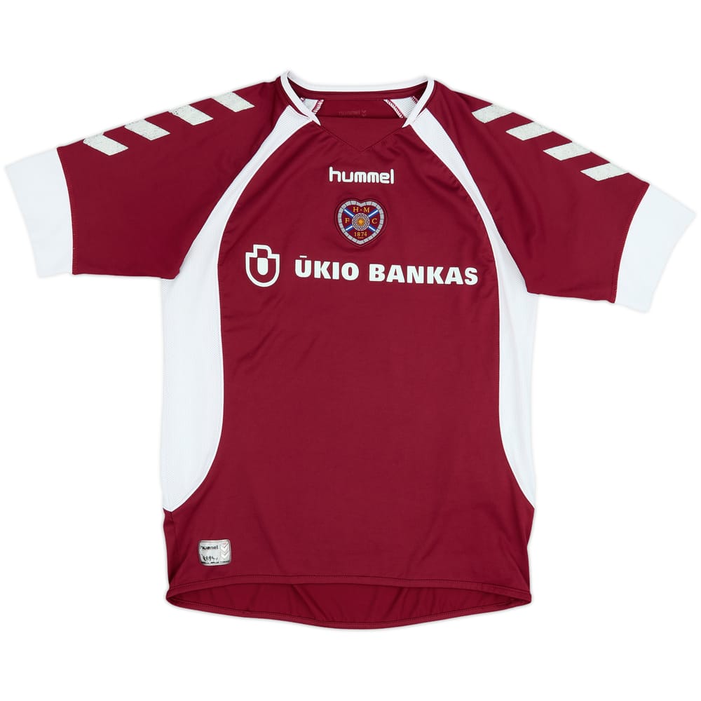 2006-07 Hearts Home Shirt - 5/10 - (M)