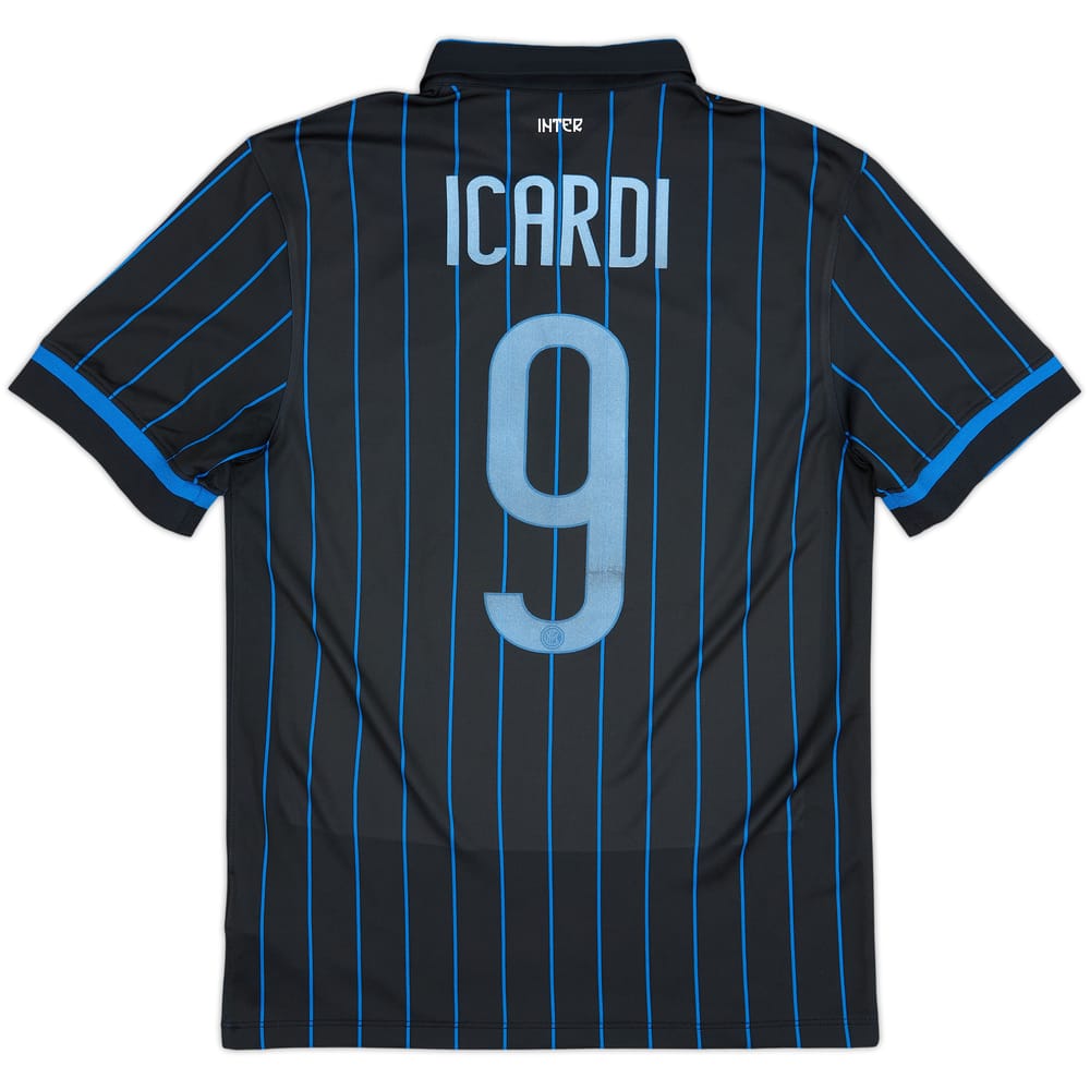 2014-15 Inter Milan Home Shirt Icardi #9 - 5/10 - (S)