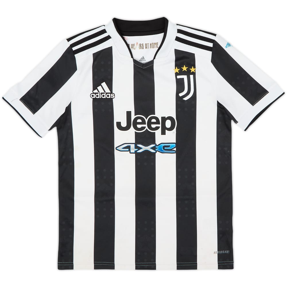 2021-22 Juventus Home Shirt - 5/10 - (M.Boys)