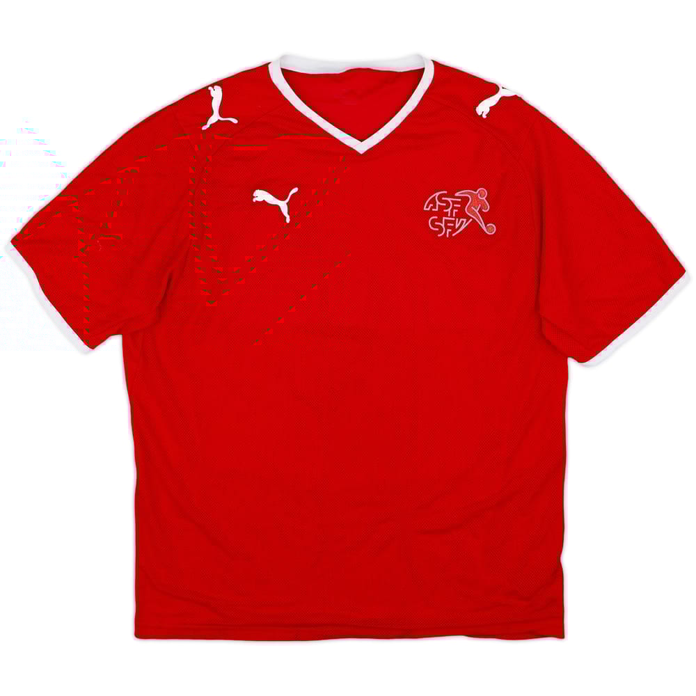 2008-10 Switzerland Home Shirt - 6/10 - (L)